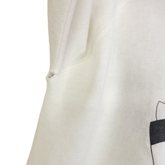 Kitagawa Utamaro Japanese Woman Sweatshirt Vintage 80s Art Portrait Mens Medium - Picture 4 of 7